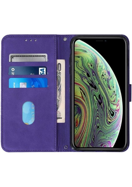 iPhone Xs Max Kılıf Tam Kaplar Deri Dokulu Kapaklı Cüzdan Standlı Kartvizitli Kopçalı Kapak Kartlıklı Uzun Askılı (Yurt Dışından) indirimleri