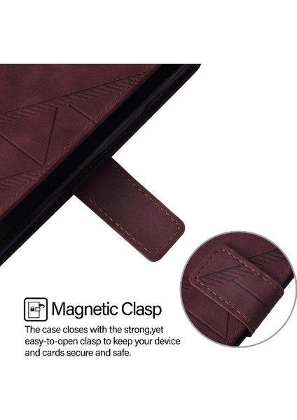 Motorola Edge 40 5g Kılıf Tam Kaplar Deri Dokulu Kapaklı Cüzdan Standlı Kartvizitli Kopçalı Kapak Kartlıklı Uzun Askılı (Yurt Dışından) fırsatları