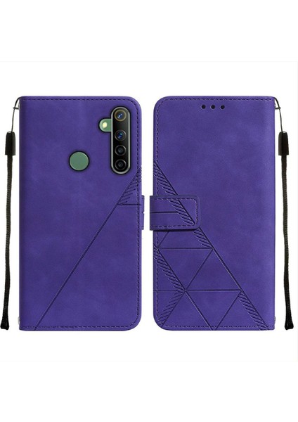 Realme 6i Kılıf Tam Kaplar Deri Dokulu Kapaklı Cüzdan Standlı Kartvizitli Kopçalı Kapak Kartlıklı Uzun Askılı (Yurt Dışından) indirimleri