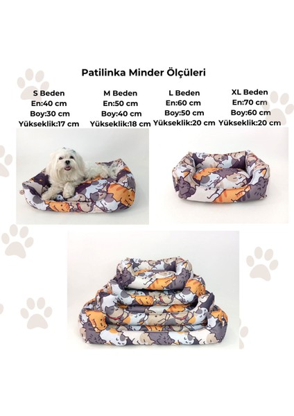 Kedi Köpek Minderi – Uyuyan Kediler Yumuşak Minder – Yatak
