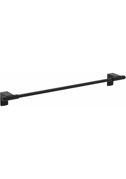 Kare Plus Uzun Havluluk Mat Siyah 71746-2M