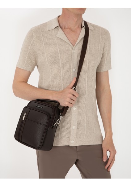 Erkek Erkek Kahverengi Omuz Çantası 50315080-VR029