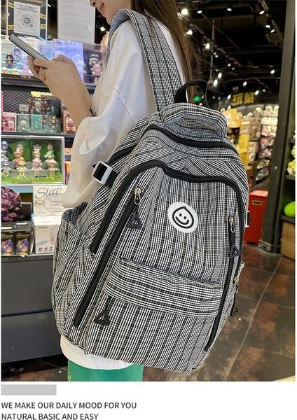 Okul Kadın Üniversite Öğrencisi Ortaokul Büyük Kapasiteli Sırt Üniversite Tarzı Orta Okul Öğrenci Sırt Çantası (Yurt Dışından) fırsatları