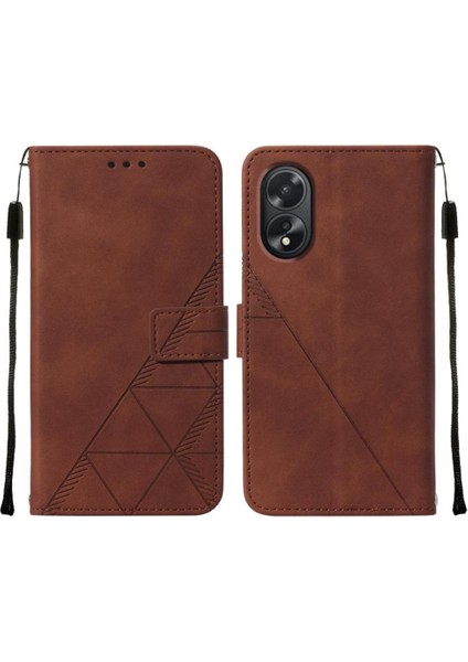 Oppo A38 4g Kılıf Tam Kaplar Deri Dokulu Kapaklı Cüzdan Standlı Kartvizitli Kopçalı Kapak Kartlıklı Uzun Askılı (Yurt Dışından) modelleri
