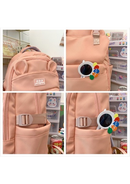 Okul Çantası Kadın Lise Ortaokul Öğrencisi Çok Yönlü Harajuku Büyük Kapasiteli Ilkokul Öğrencisi Sırt Çantası Orman Tarzı Edebi Basit Sırt Çantası (Yurt Dışından) fırsatları