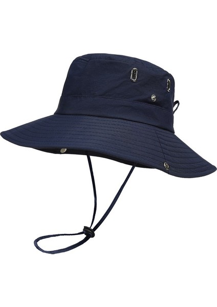 Açık Hava Erkek Dağcılık Güneş Kremi Nefes Alabilir Güneşlik Şapka (Yurt Dışından)