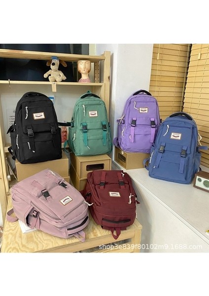 Ortaokul ve Lise Öğrencilerinin Okul Çantaları, Erkeklerin Büyük Kapasiteli, Kızlar Için Basit Japon Sırt Çantaları (Yurt Dışından) fiyatları