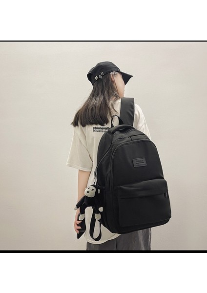 Sırt Moda Üniversite Öğrencileri Kore Gündelik Okul Kadın Ins Trend Büyük Kapasiteli Sırt Çantası (Yurt Dışından) modelleri
