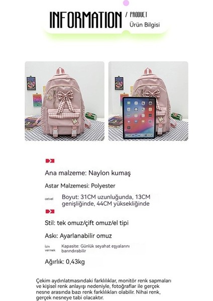 Ilkokul Öğrencilerinin Okul Çantaları, Kız Çocuk Sırt Çantaları, Kız Çocuk Sırt Çantaları (Yurt Dışından) modelleri