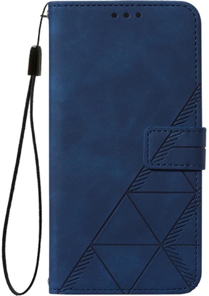 Honor Magic 5 Lite Kılıf Tam Kaplar Deri Dokulu Kapaklı Cüzdan Standlı Kartvizitli Kopçalı Kapak Kartlıklı Uzun Askılı (Yurt Dışından)