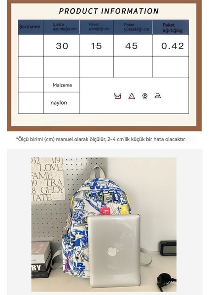 Sırt Çantası Grafiti Üniversite Öğrencisi Sırt Çantası (Yurt Dışından) modelleri