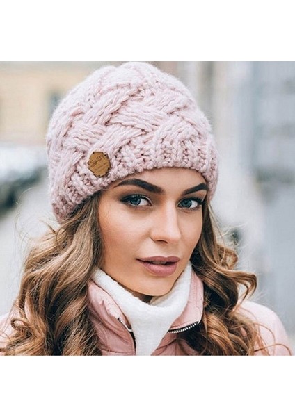 Sıcak Tutan Kadın Örme Şapka Atkı Kapaklar (Yurt Dışından) modelleri