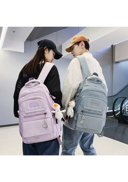 Sırt Kadın Büyük Kapasiteli Seyahat Sırt Erkek Ortaokul Öğrencileri Için Yüksek Kali Gündelik Okul Çantası (Yurt Dışından) fırsatları