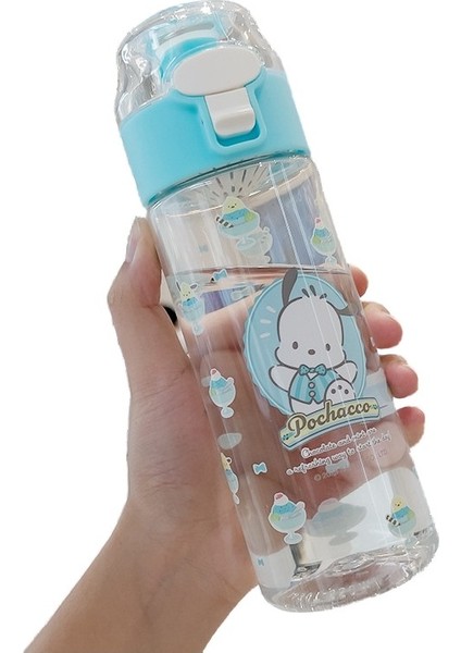 Sanrio Su Bardağı Kızlar Yüksek Değerli Öğrenci Plastik Bardak Tritan Yüksek Sıcaklığa Dayanıklı Yaz Sevimli Çocuk Su Bardağı (Yurt Dışından)