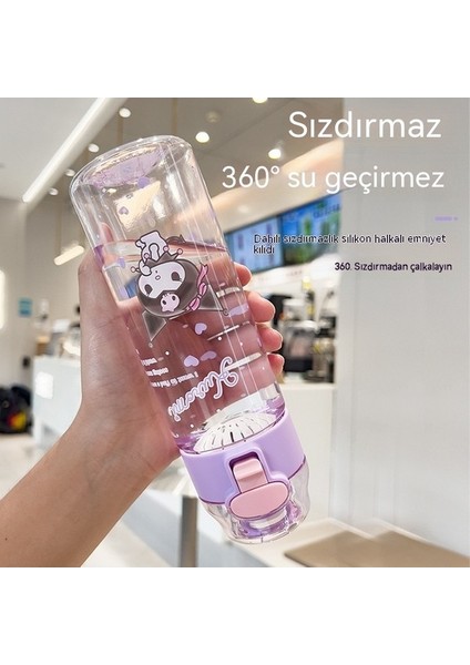 Sanrio Su Bardağı Kızlar Yüksek Değerli Öğrenci Plastik Bardak Tritan Yüksek Sıcaklığa Dayanıklı Yaz Sevimli Çocuk Su Bardağı (Yurt Dışından) modelleri