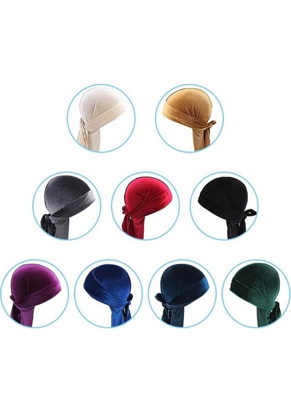 Kadife Bandana Şapka (Yurt Dışından)