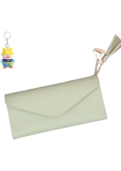 Cüzdan Kadın Uzun Öğrenci Cüzdan Moda Toka Cüzdan Kart Tutucu (Yurt Dışından)