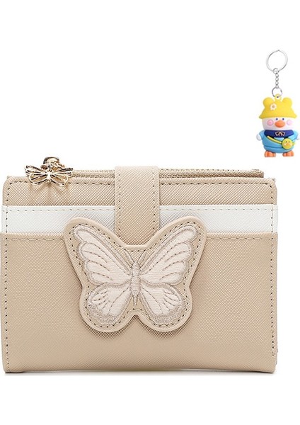 Cüzdan Gündelik Moda Cüzdan Kadın Cüzdan Kısa Cüzdan Bayan Kart Tutucu (Yurt Dışından)