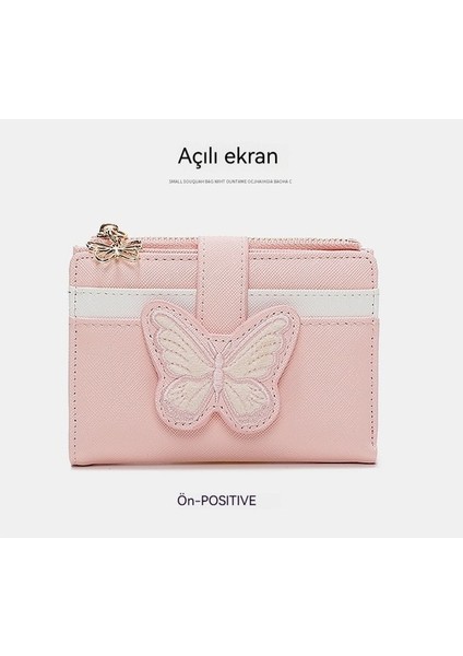 Cüzdan Gündelik Moda Cüzdan Kadın Cüzdan Kısa Cüzdan Bayan Kart Tutucu (Yurt Dışından) modelleri