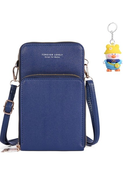 Bayan Cüzdan Omuz Crossbody Çanta Çok Fonksiyonlu Cep Telefonu Çantası Kart Tutucu (Yurt Dışından)