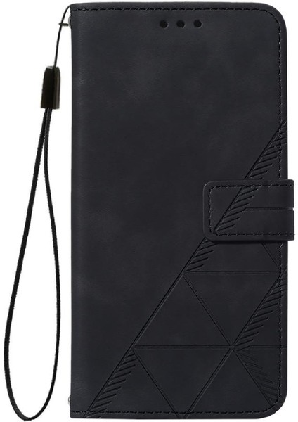 Huawei P60/P60 Pro Kılıf Tam Kaplar Deri Dokulu Kapaklı Cüzdan Standlı Kartvizitli Kopçalı Kapak Kartlıklı Uzun Askılı (Yurt Dışından) indirimleri
