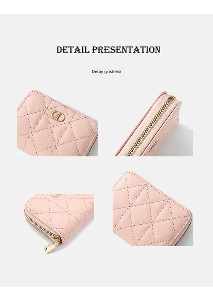 Fermuarlı Kart Tutucu Kart Tutucu Para Cüzdanı Bayanlar Cüzdanı Büyük Kapasiteli Kart (Yurt Dışından) indirimleri