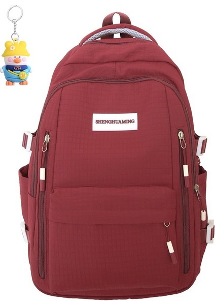 Kızlar Için Rahat Sırt Çantası, Çok Yönlü Öğrenci Seyahat Çantası, Okul Çantası, Üniversite (Yurt Dışından)