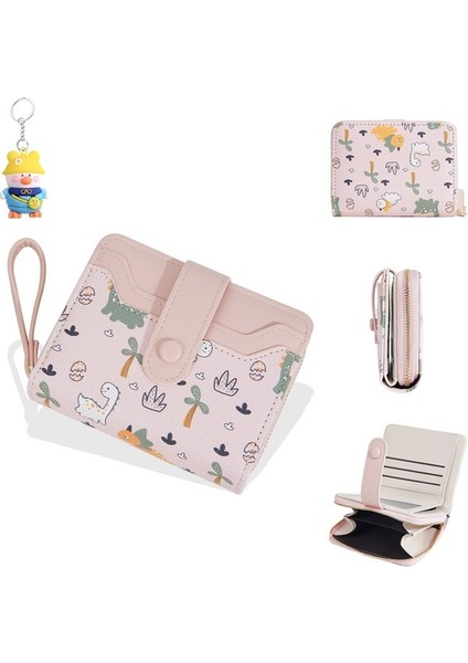 Bayan Cüzdan Karikatür Snap Cüzdanı Fermuarlı Para Cüzdanı Kart Tutucu (Yurt Dışından) fiyatları