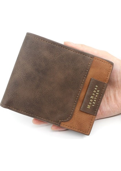 Erkek Kısa Cüzdan Üç Katlı Çanta Gevşek Yaprak Erkek Kısa Cüzdan Kart Tutucu (Yurt Dışından) modelleri