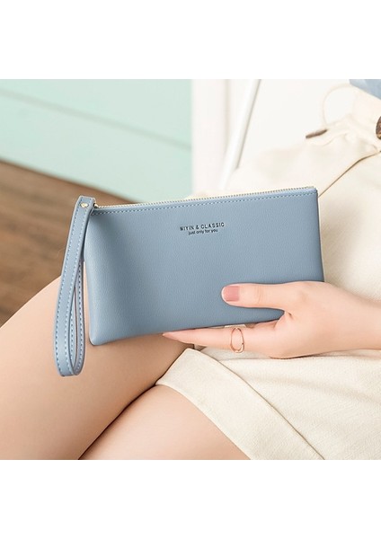 Cüzdan Kadın Uzun Büyük Kapasiteli El Çantası Kadın Küçük Çanta Para Cüzdanı Cep Telefonu Tutabilir (Yurt Dışından) fırsatları