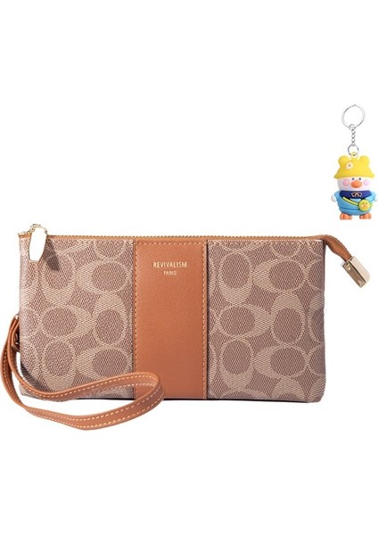 Cüzdan Bayan Baskılı Fermuar Bilek Çantası Kart Tutucu (Yurt Dışından) modelleri