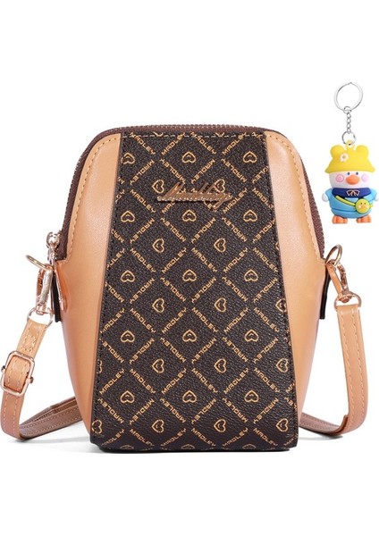 Cep Telefonu Çantası Kadın Crossbody Küçük Çanta Gündelik Büyük Kapasiteli Fermuarlı Kadın Çantası Çok (Yurt Dışından)