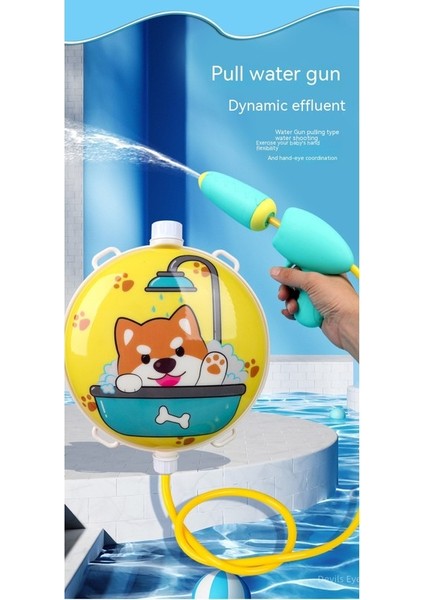 1300ML Yaz Çocuk Sırt Çantası Pull-Out Su Tabancası Devil's Eye (Yurt Dışından) fırsatları
