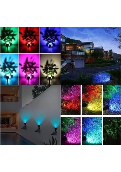 LED Bahçe Lambası - Renkli (Yurt Dışından)