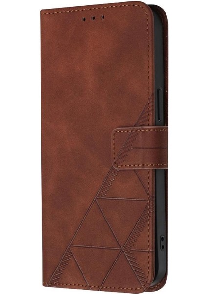 Xiaomi 15 Pro Kılıf Tam Kaplar Deri Dokulu Kapaklı Cüzdan Standlı Kartvizitli Kopçalı Kapak Kartlıklı Uzun Askılı (Yurt Dışından)