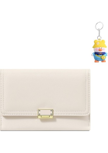 Basit Bayan Cüzdan Orta Uzunluk Düz Renk Üç Katlı El Çantası Uzun Kart Tutucu Kart Tutucu (Yurt Dışından) fiyatları