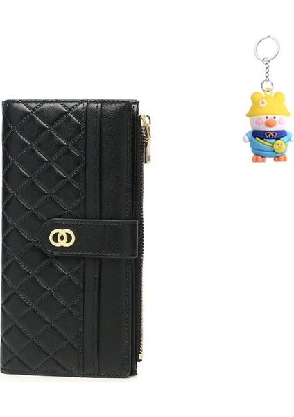 Çoklu Kart Yuvası Fermuarlı Bayan Cüzdan Uzun Clutch Kart Tutucu (Yurt Dışından) fiyatları