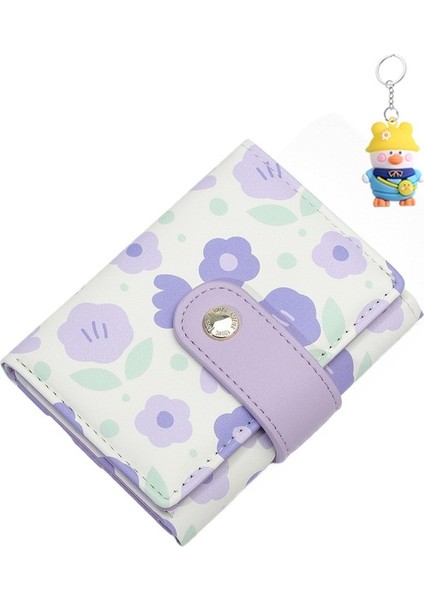 Bayan Cüzdan Moda Pu Para Cüzdanı Çoklu Kart Yuvası Kart Tutucu Kadın Cüzdanı (Yurt Dışından)