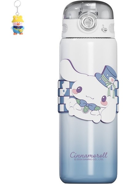 Sanrio Sharp 500ML Termos Bardak Çocuk Karikatür Düz Bardak 316 Gıda Sınıfı Mühürlü Okul Çay Bardak Saplı Bardak (Yurt Dışından)