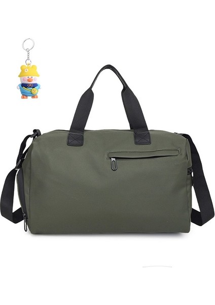 Büyük Kapasiteli Basit Taşınabilir Seyahat Çantası Islak ve Kuru Ayırma Fitness Spor Çantası Erkek ve Kadın Dışarı (Yurt Dışından)