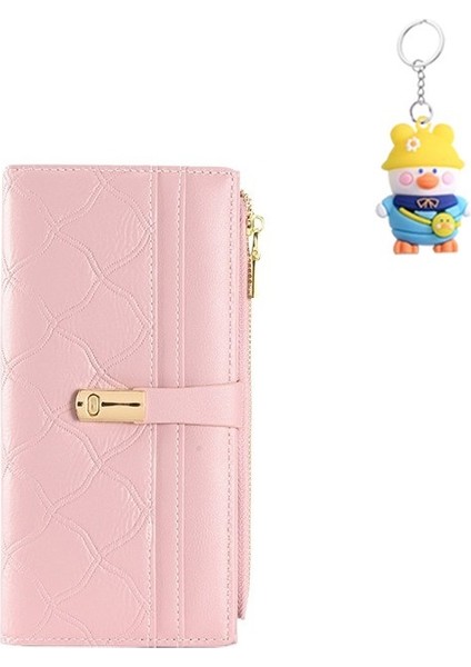 Bayanlar Uzun Cüzdan Fermuar Toka Cüzdan Kart Tutucu Clutch Para Cüzdanı (Yurt Dışından) fiyatları