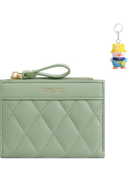 Cüzdan Bayan Kısa Fermuarlı Moda Iki Katlı Hafif Lüks Kart Tutucu Cüzdan (Yurt Dışından) fiyatları