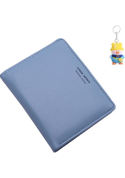 Kısa Cüzdan Kadın Küçük Cüzdan Iki Katlı Cüzdan Para Cüzdan Kadın Kart Tutucu (Yurt Dışından)