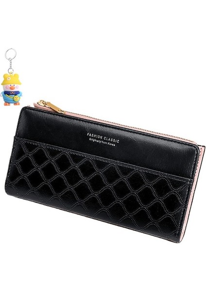 Cüzdan Bayanlar Uzun Iki Katlı Çoklu Kart Yuvası Kart Tutucu Clutch (Yurt Dışından)