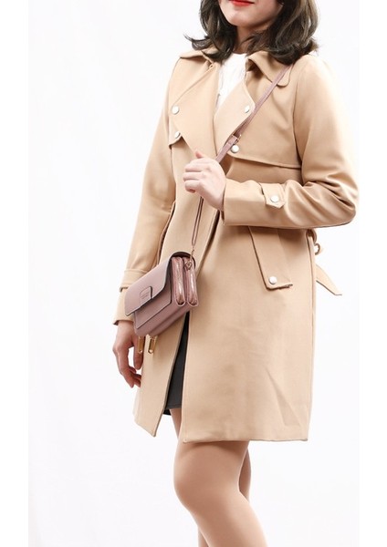 Cüzdan Bayanlar Çoklu Kart Yuvası Elli Çantası Büyük Kapasiteli Crossbody Omuz Çantası Cep Telefonu Çantası (Yurt Dışından) fırsatları