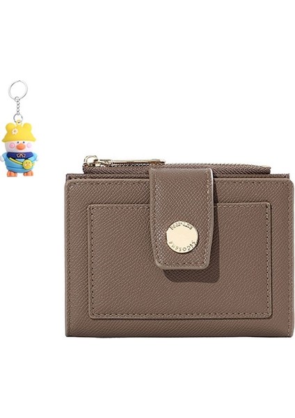 Moda Kart Tutucu Kadın Çoklu Kart Yuvası Boş Para Cüzdan Kısa Cüzdan (Yurt Dışından)