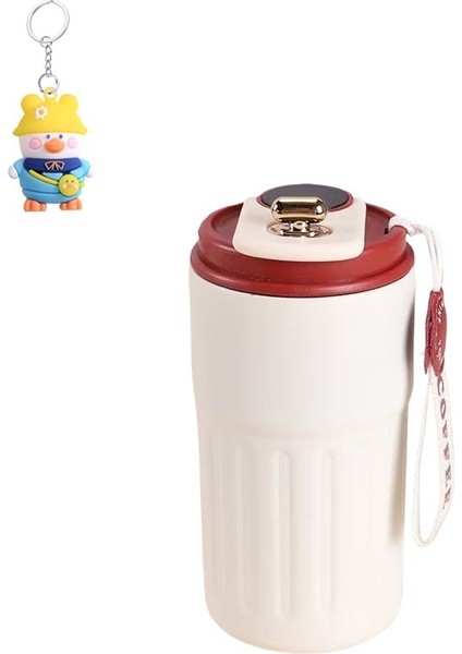 Akıllı 316 Paslanmaz Çelik Kahve Fincanları Taşınabilir Erkekler ve Kadınlar Basit Hediyeler Termos (Yurt Dışından)