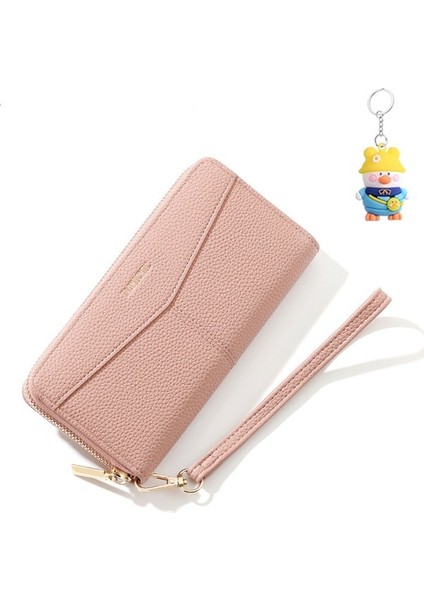 Uzun Bayan Cüzdan Büyük Kapasiteli El Cüzdanı Cep Telefonu Çantası Kart Tutucu (Yurt Dışından)