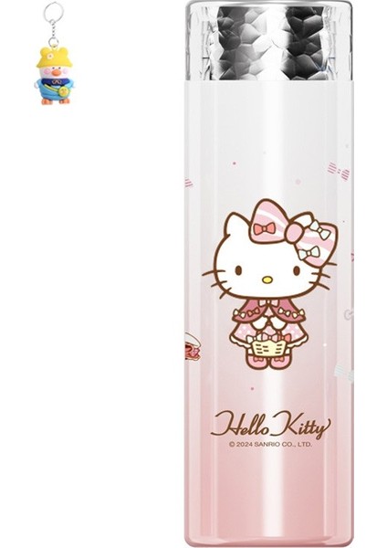 Sanrio Desen 320ML Termos Fincan Karikatür Düz Fincan 316 Gıda Sınıfı Mühürlü Okul Ofisi Çay Fincanı Süper Sevimli Kadın (Yurt Dışından)