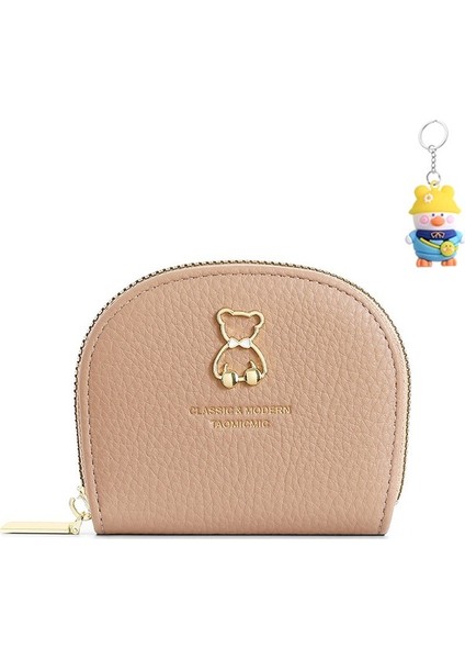 Bayanlar Kart Tutucu Sevimli Metal Ayı Kabuk Cüzdan Kart Sahibi Organ Kart Tutucu Çoklu Kart Yuvası (Yurt Dışından)